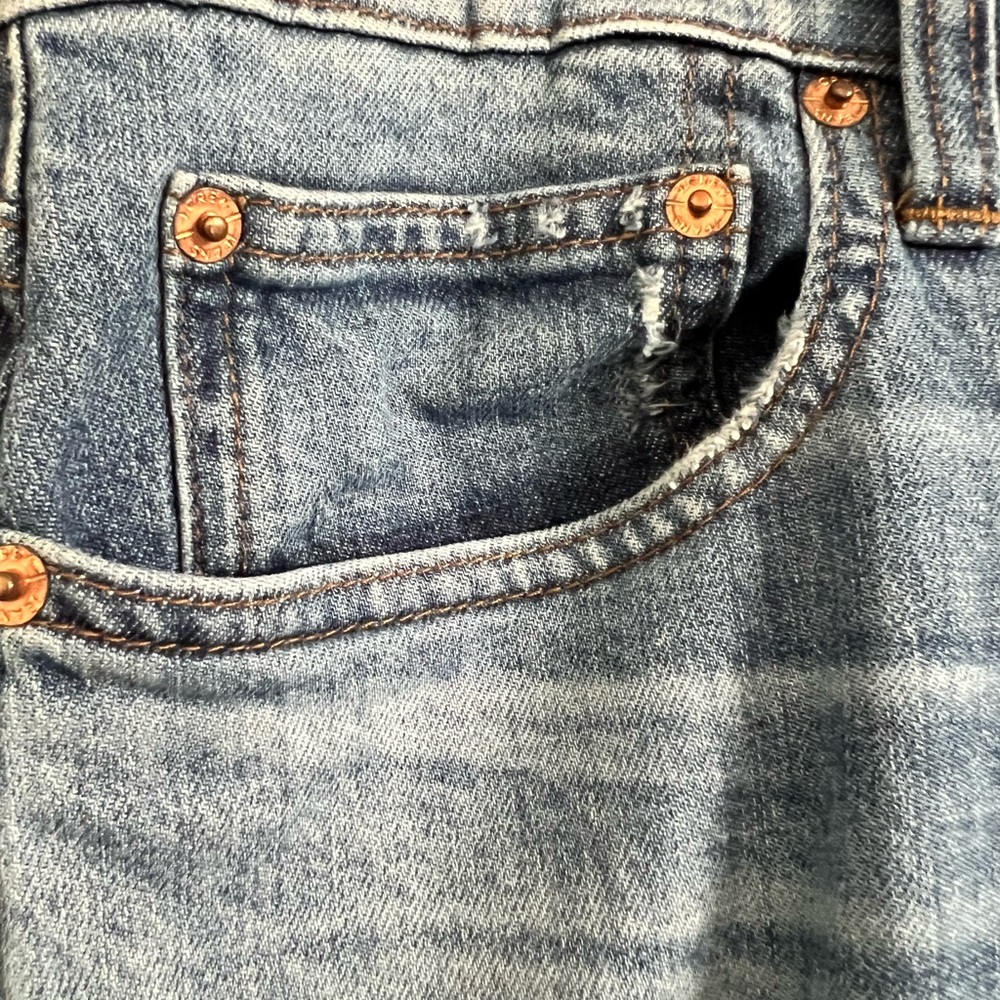 🖤J.Crew Men’s Slim-Fit Stretch Jeans – W34 x L32 – Resin Rinse Rinse - Picture 4 of 11